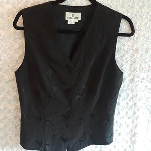 Womens Fiorella Rubino Silk Vest, Size L